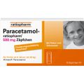 PARACETAMOL-ratiopharm 500 mg Zäpfchen
